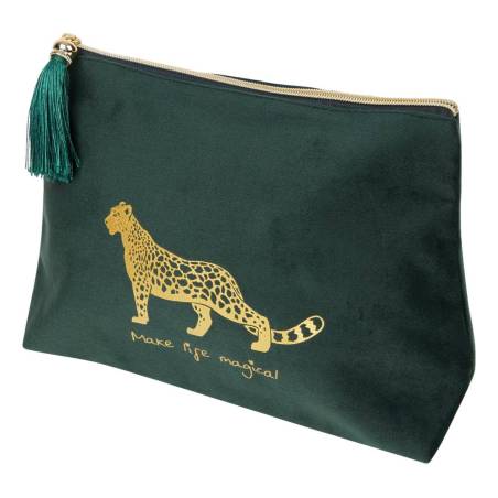 Airi Makeup - Neceser Terciopelo Leopardo Make life Magical