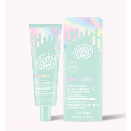 Body Boom - Crema de noche exfoliante Seboom