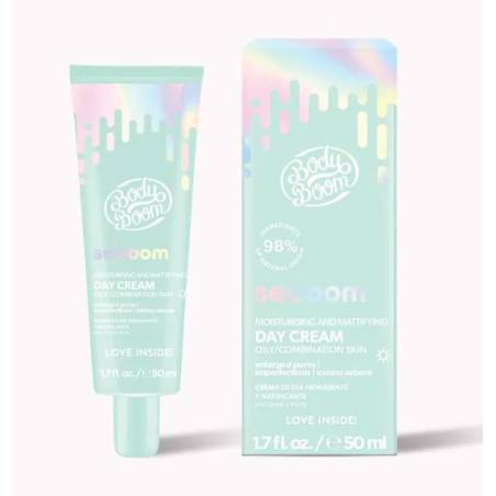 Body Boom - Crema de día hidratante y matificante - Piel grasa/mixta