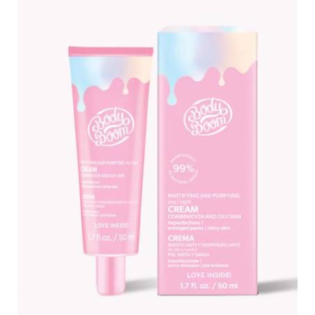 Body Boom - Crema de día y noche Matificante y Purificante piel Mixta y Grasa