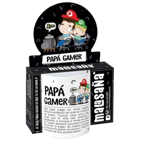 Malasaña - Taza PAPÁ GAMER