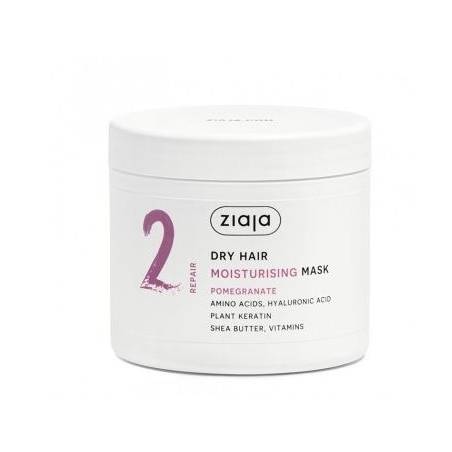 Ziaja - PLANT ESSENTIALS Mascarilla capilar hidratante de Granada