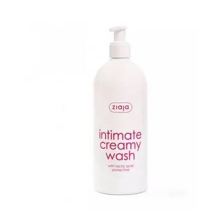 Ziaja - Gel de higiene íntima cremoso protector con ácido láctico 500ml