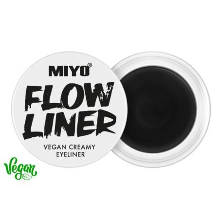 Miyo - Eyeliner en crema Flow Liner 01 Negro