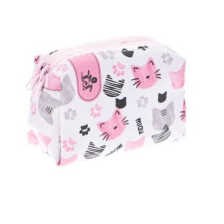 Lovely Story - Monedero dos cremalleras ICE MIAU