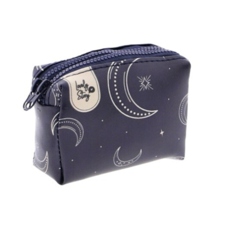 Lovely Story - Monedero dos cremalleras Blue ECLIPSE