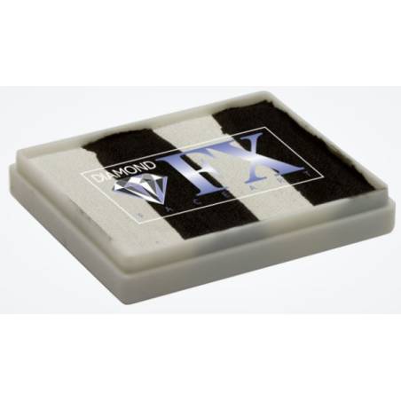 Diamond FX - Aquacolor Split Cake para Rostro y Cuerpo Black Out DFXRS50-37