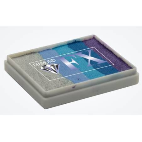 Diamond FX - Aquacolor Split Cake para Rostro y Cuerpo Sky Nights DFXRS50-75