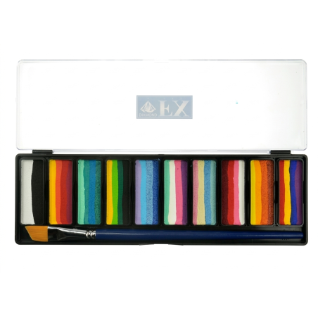 Diamond FX - Paleta Ultimate Splitcake - Cuentos de hadas 10 colores 10 g Fairytales