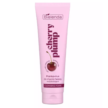 Bielenda - Espuma limpiadora con péptidos Cherry Plump