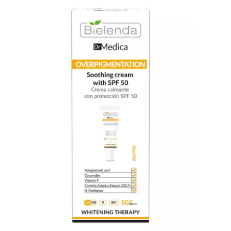 Bielenda - Protector solar SPF50 Dr Medica Hiperpigmentación