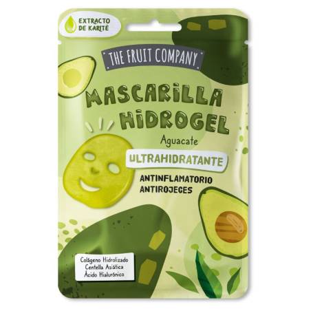 The Fruit Company - Mascarilla Facial Hidrogel Aguacate Ultrahidratante