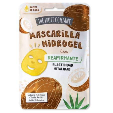 The Fruit Company - Mascarilla Facial Hidrogel Coco Reafirmante