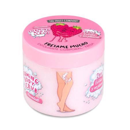 The Fruit Company - Exfoliante y Jabón Corporal Fresa 2en1 400 gr