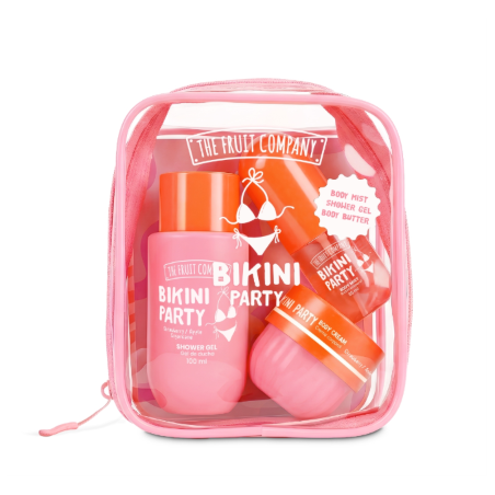 The Fruit Company - Set de viaje Bikini Party (Body Mist + Gel de ducha + Crema de cuerpo)