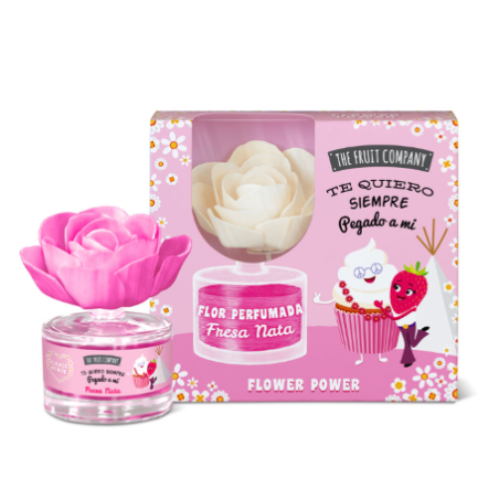 The Fruit Company - Flor difusora Fresa y Nata