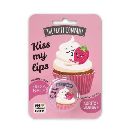 The Fruit Company - Bálsamo Labial Fresa y Nata