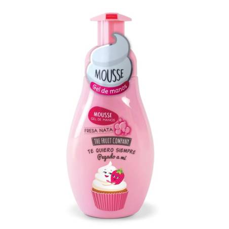 The Fruit Company - Gel de Manos Mousse Fresa y Nata 250 ml