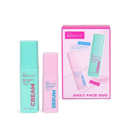 IDC INSTITUTE -  Set de cuidado facial Daily Face Duo