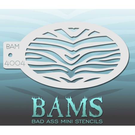 Bams Plantilla Bad Ass Mini Stencil 4004 bam4004