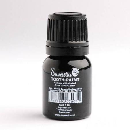 Superstar - Laca Dental Negra 9 ml