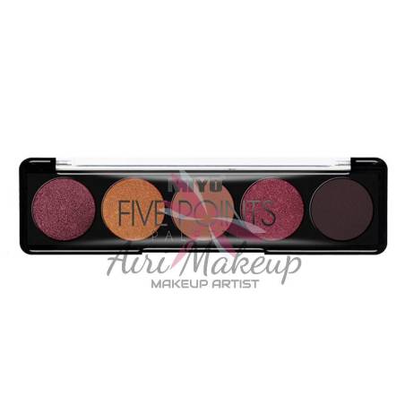 MIYO - PALETA DE SOMBRAS FIVE POINTS -  16 HOLY GRAIL