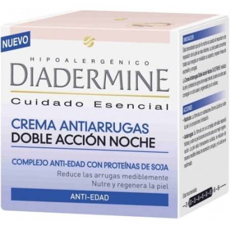 Diadermine - Crema Noche Antiarrugas doble acción