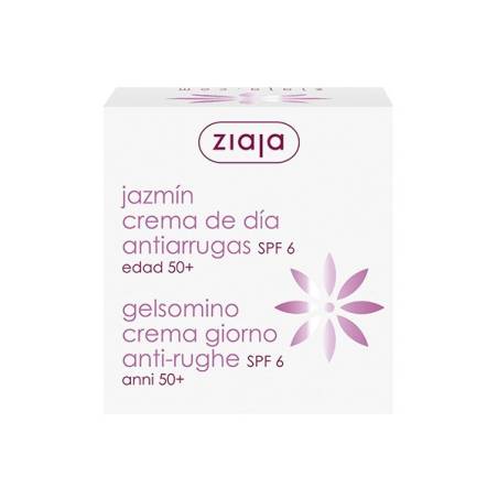 Ziaja - Crema facial antiarrugas SPF6 de jazmin Dia