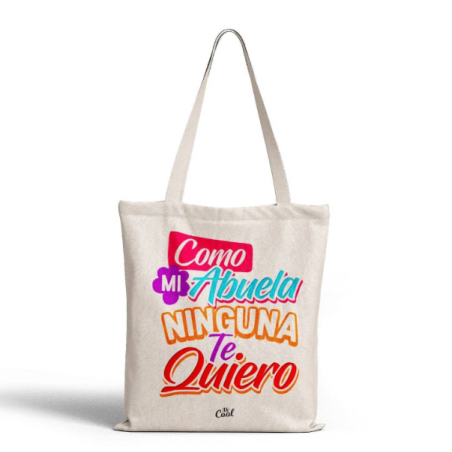 Mr cool – Tote Bag Como mi abuela ninguna Te quiero