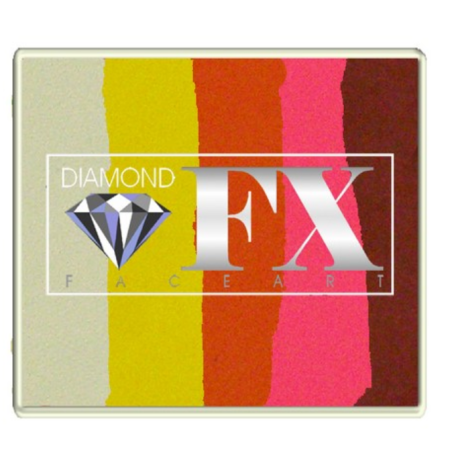 Diamond FX - Aquacolor Split Cake para Rostro y Cuerpo 50gr DFXRS50-87