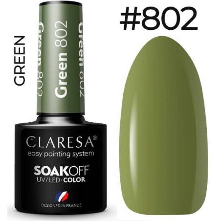 CLARESA - ESMALTE SEMIPERMANENTE Nº 802