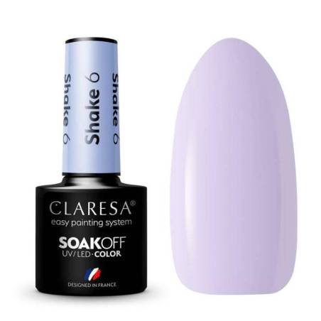 CLARESA - ESMALTE SEMIPERMANENTE PASTEL SHAKE BLUEBERRY 6