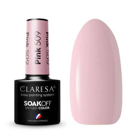 CLARESA - ESMALTE SEMIPERMANENTE 509 GAMA ROSAS