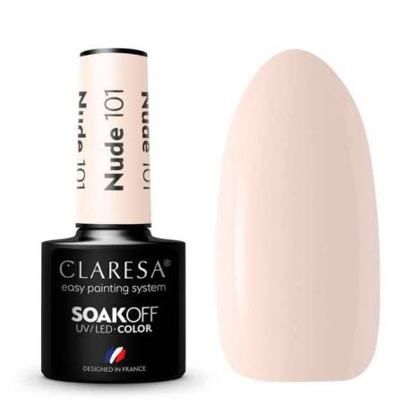 CLARESA - ESMALTE SEMIPERMANENTE NUDE Nº 101