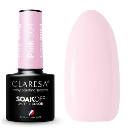 CLARESA - ESMALTE SEMIPERMANENTE Pink Nº 504