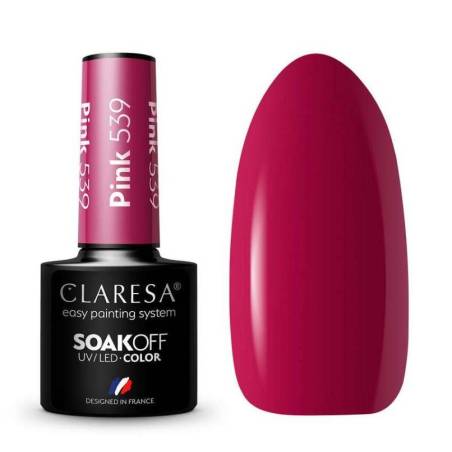 CLARESA - ESMALTE SEMIPERMANENTE Pink Nº 539