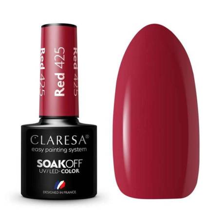 CLARESA - ESMALTE SEMIPERMANENTE ROJO 425