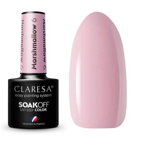 CLARESA - ESMALTE SEMIPERMANENTE Marshmallow 6