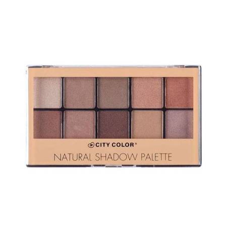 City Color - Paleta de sombras Natural Shadow Palette